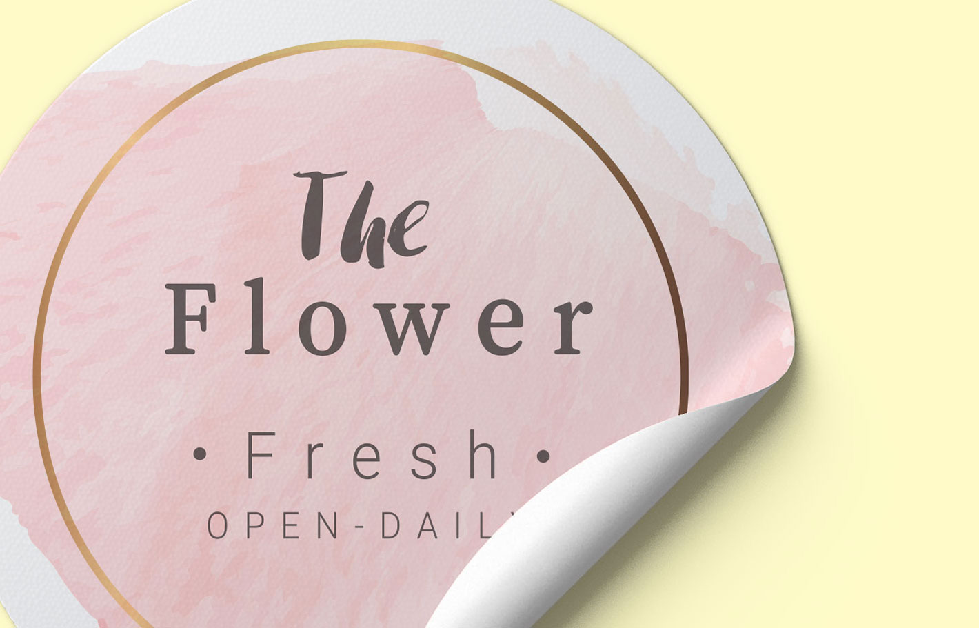 Cheap Sticker & Label Printing UK - Banana print - £7.95